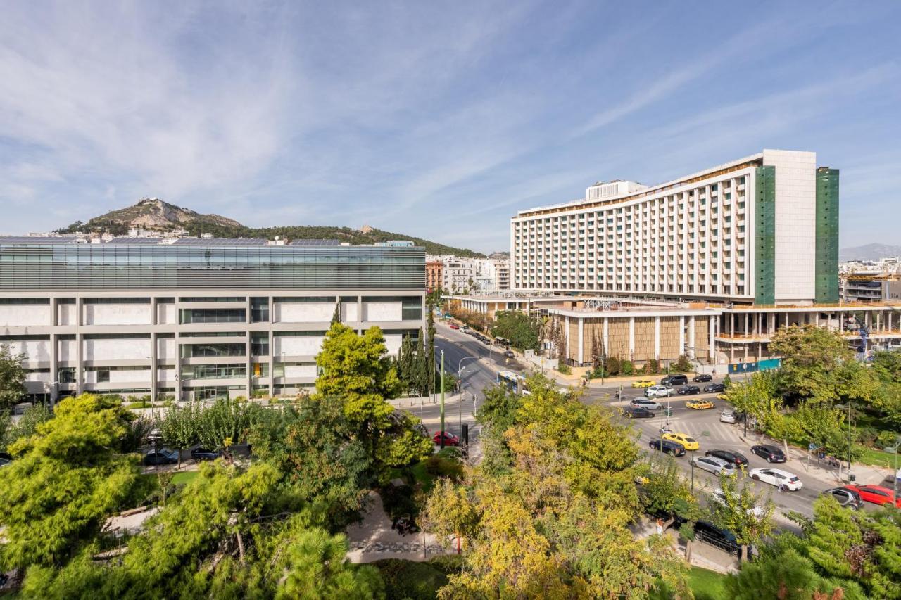 Athena Blue Lux Apartments 2Br 2Ba With City Skyline View, Near Kolonaki Athens Luaran gambar
